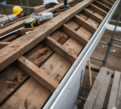 Неплотная или &laquo;плавающая&raquo; обрешётка при установке софитов фото