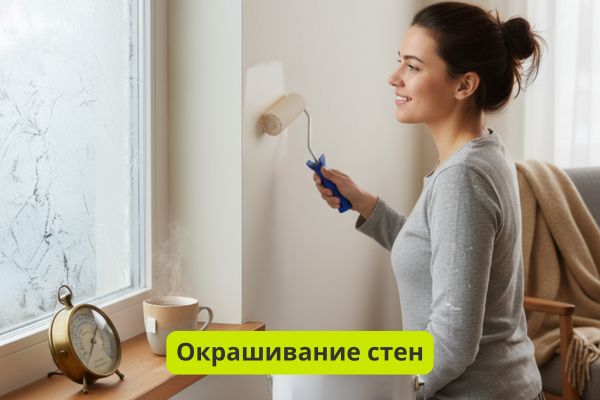 Краски для стен фото