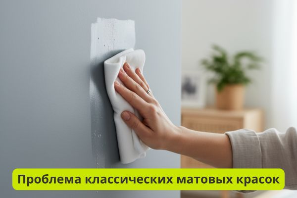 Проблема матовых красок фото