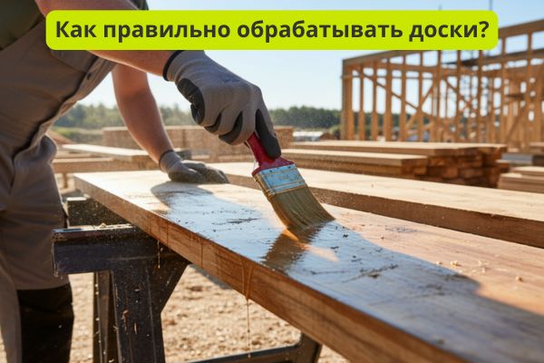 Как обрабатывать доски фото