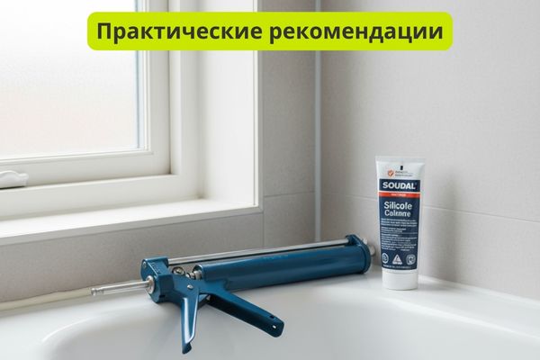 Практические рекомендации по работе с герметиком фото