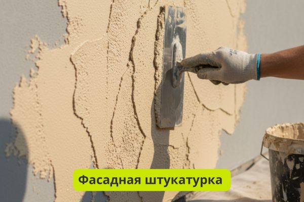 Фасадная штукатурка фото