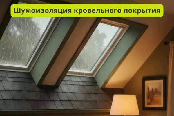 Шумоизоляция кровли фото