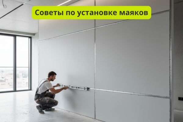 Советы по установке маяков фото