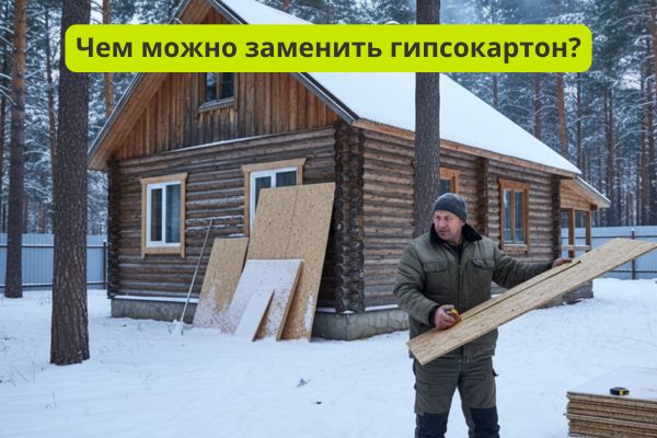 чем можно заменить ГКЛ фото