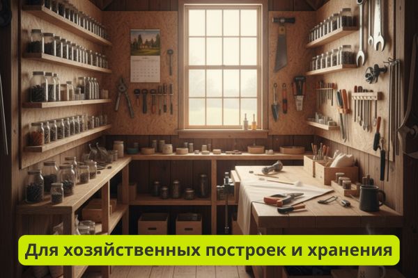 Для хозпостроек и сараев фото